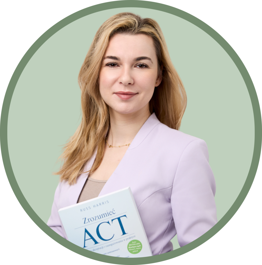 Marcela Kwiecień mgr. psycholog i psychoterapeutka cbt